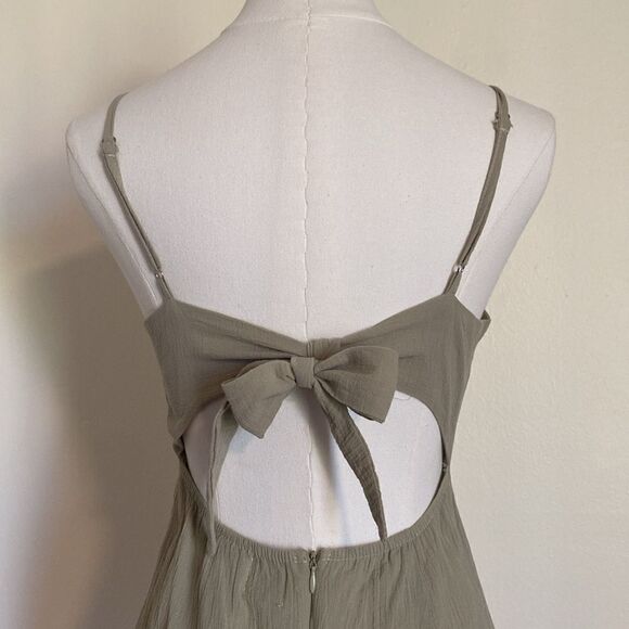 Princess Polly Rita Dae Mini Dress in Sage Size 4 - Picture 9 of 15